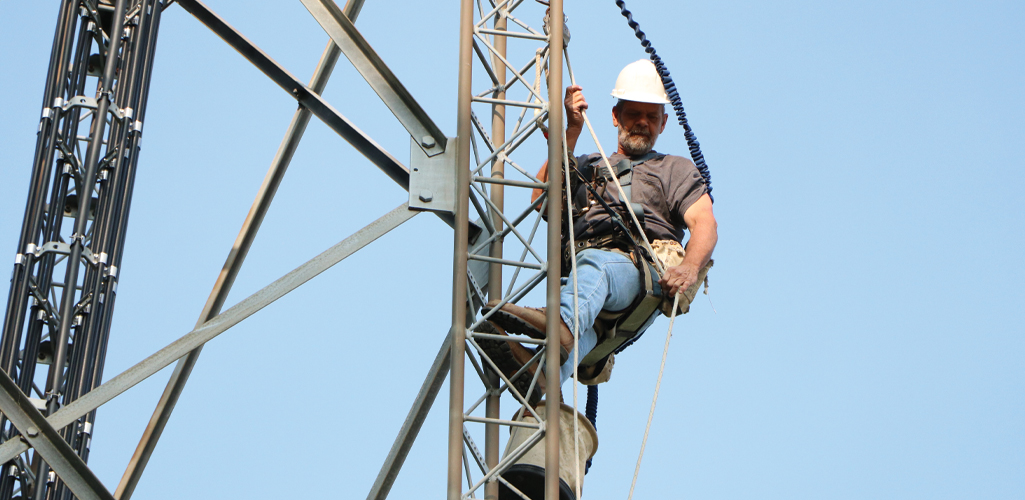 Save Tower Climbers Lives with AF Safety Climb Systems | Allfasteners ...