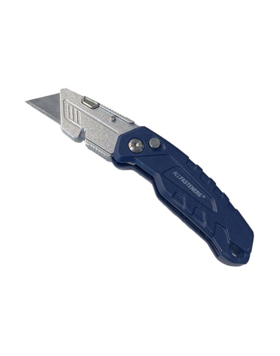 AF Blue Folding Utility Knife