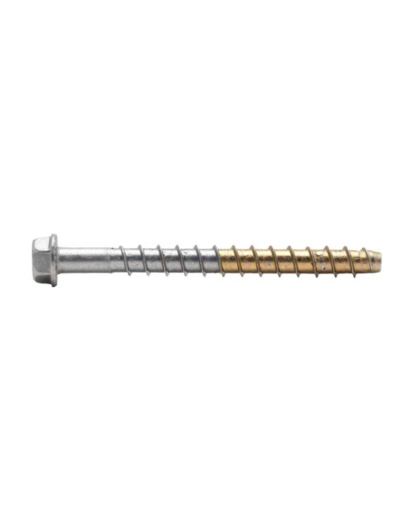 AF M8 x 100mm (5/16 x 4) Hex Head Concrete Screw-Anchor 316 Stainless 50/Box - 300/Ctn