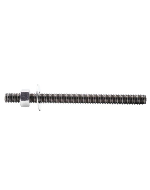 1/2-13 x 6-1/2 Anchor Rod Assembly with Nut & Washer (316 Stainless Steel) 20/Box