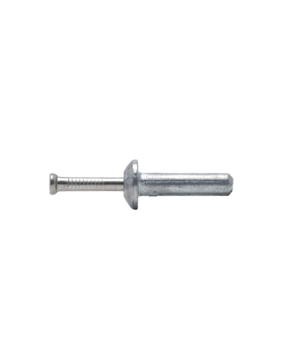 1/4 x 1 Zamac Hammer Drive Anchor With Gr 304 Stainless Steel Nail 100/Box - 1000/Ctn