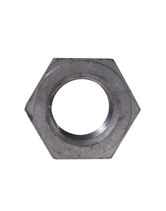 2-1/4-4.5 Heavy Hex Jam Nut A194 Grade 2H Galvanized 20/Ctn