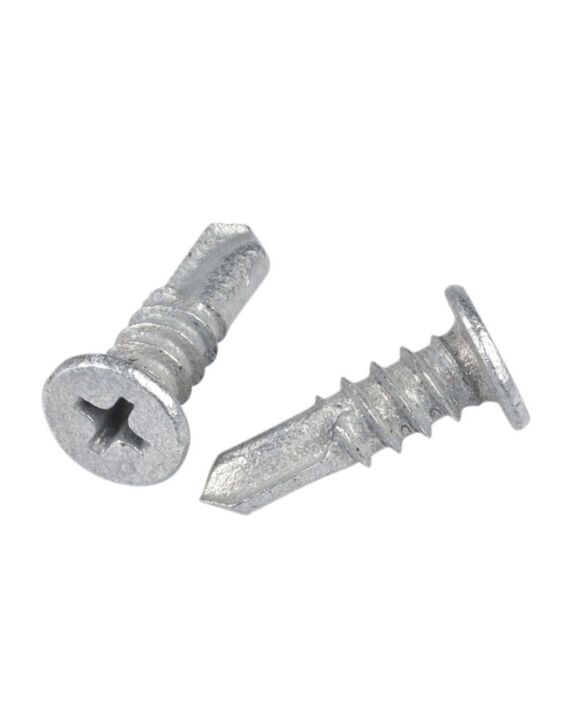 Flat Top Self Drilling Screw - Galvanized