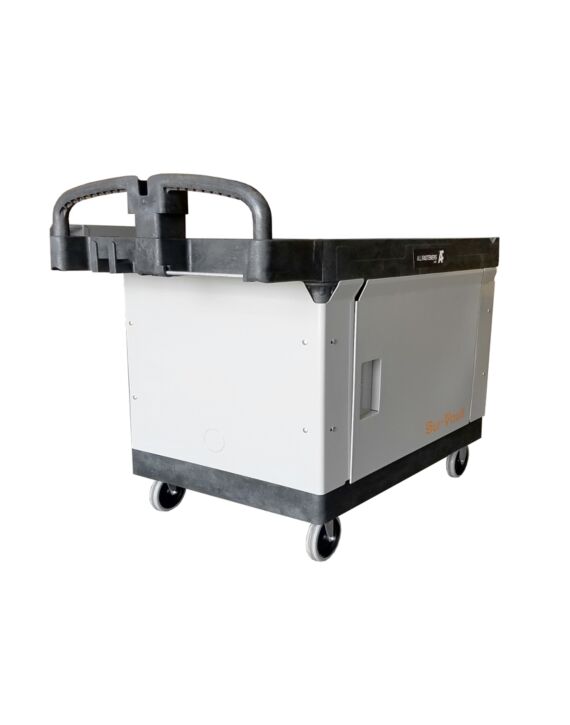 Security Vault for 2-Shelf Carts